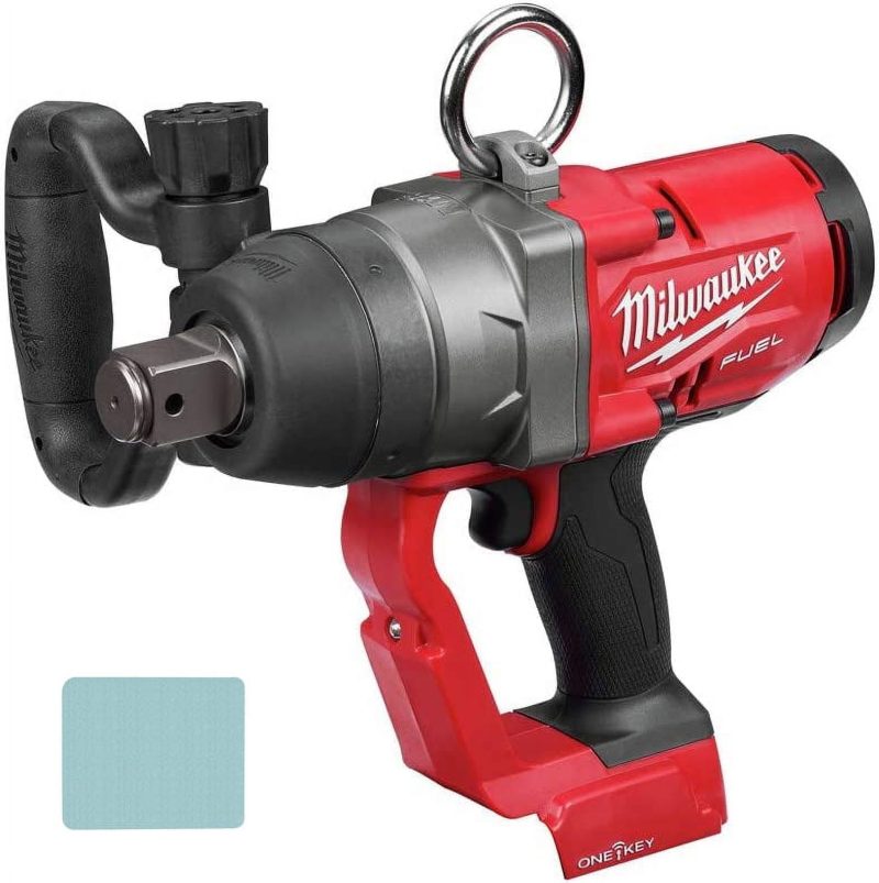 Milwaukee M18 Fuel 18V Lithium-Ion Brushless Impact Wrench with Friction Ring (Tool-Only) + Mazepoly Cleaning Cloth