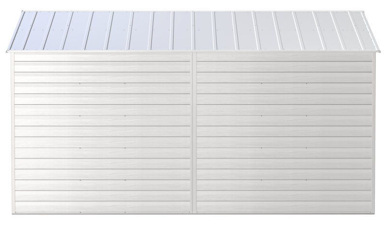 Arrow Select Steel Storage Shed, 10x14, Flute Grey - Image 8