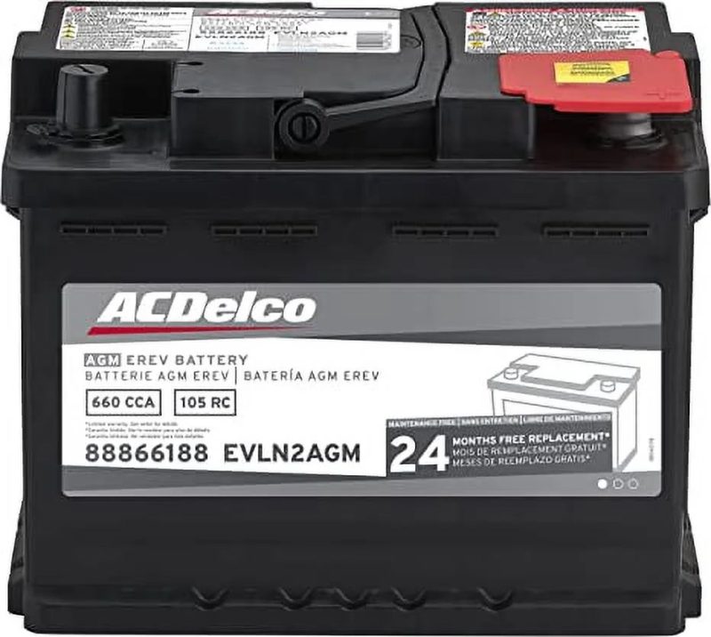 ACDelco EVLN2AGM Automotive AGM Battery