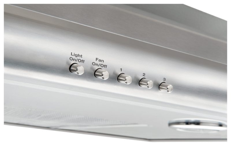 Frigidaire - 36" Convertible Range Hood - Stainless steel