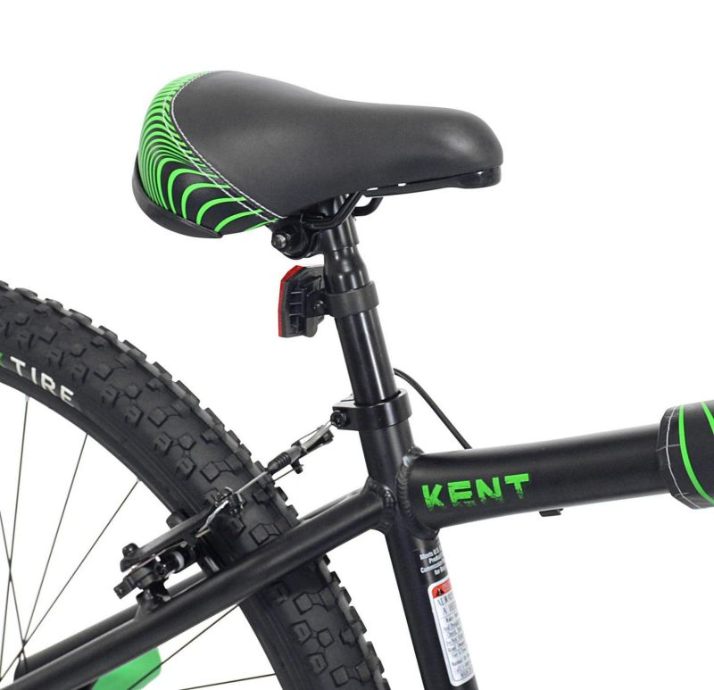 Kent 29 In. Surreal Mens BMX Cruiser Bike， Ages 13+， Black and Green - Image 4