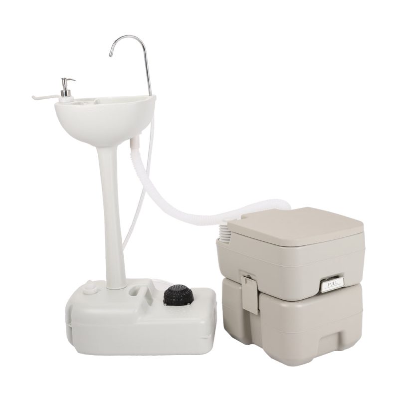 CHH-7701 1020T Portable Removable Outdoor Hand Sink Bathroom Basin Washbasin Portable Toilet - Image 2