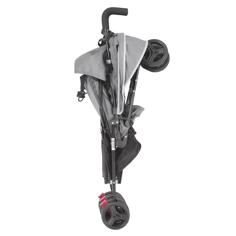 Dream On Me Volgo Twin Umbrella Stroller, Dark and Light Grey - Image 7