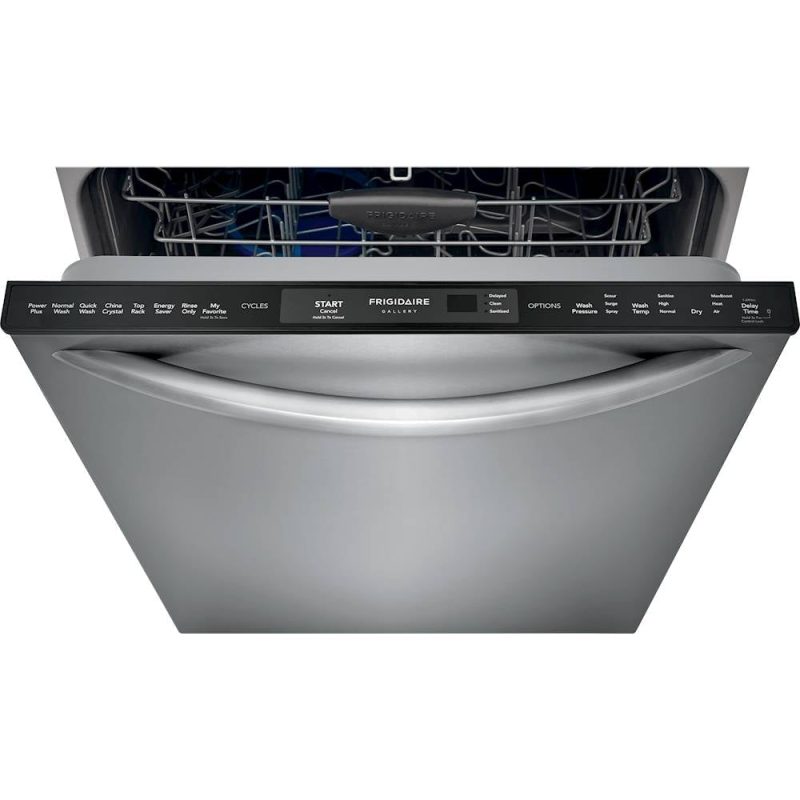 Frigidaire - Gallery 24" Compact Top Control Built-In Dishwasher with 49 dBa - Stainless steel - Image 4