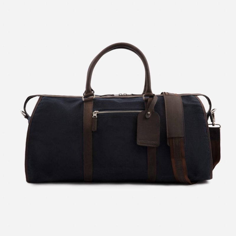 Davis Weekender Bag - Waxed Canvas and Pull-Up Leather - Men's - Image 16