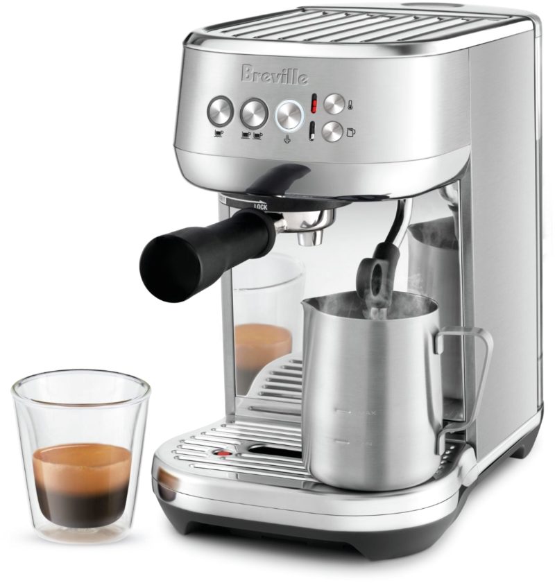 Breville - the Bambino Plus Espresso Machine with 15 bars of pressure and Milk Frother - Stainless Steel - Image 2