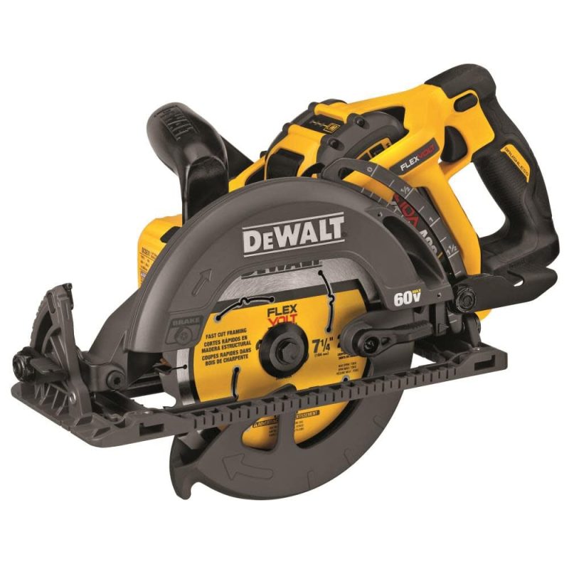 FLEXVOLT 60V MAX* 7-1/4 Worm Drive Style Saw (9.0Ah Battery) Kit DCS577X1 from - Image 2