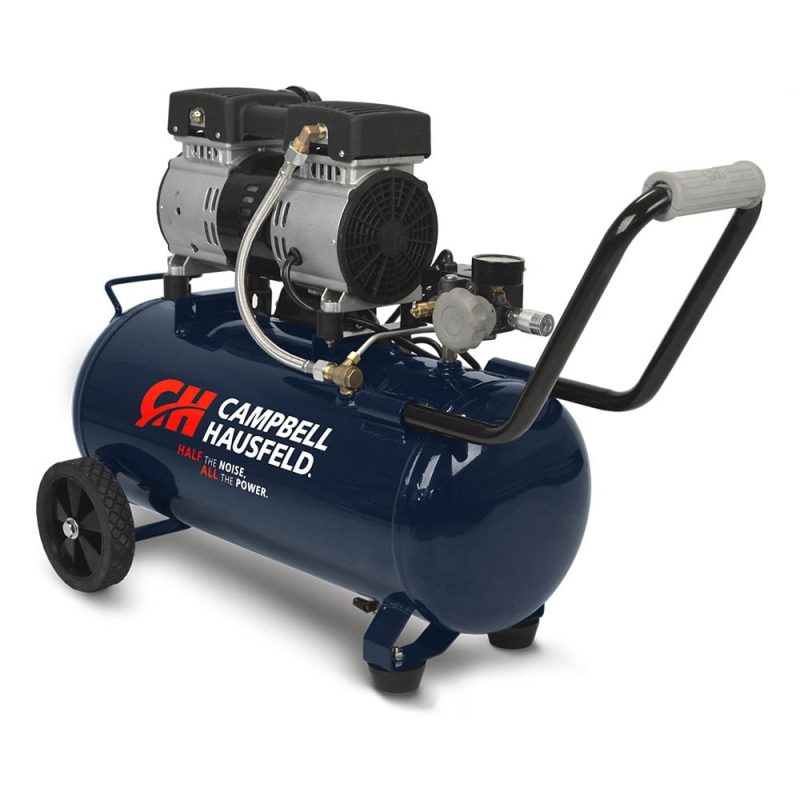 Campbell Hausfeld DC080500 Quiet Series 1 HP 8 Gallon Hot Dog Air Compressor