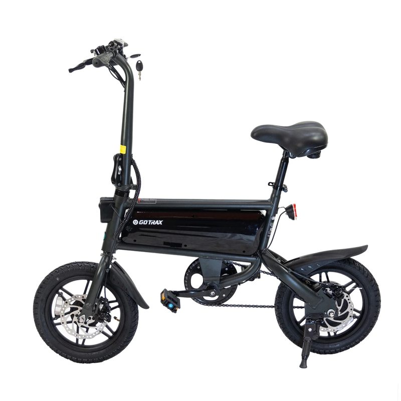 GOTRAX S2 14" Folding Electric Bike for Adults and Teens, 250W 15.5Mph, 15Miles LED Display Mini E-Bike for Commuting - Image 2