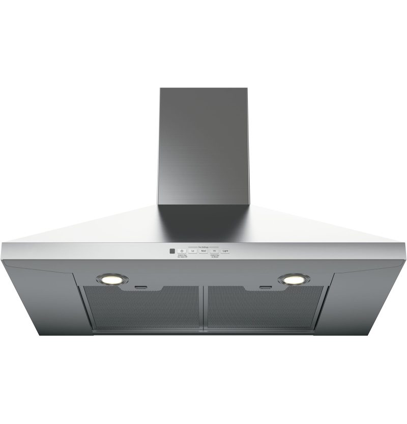 GE - 30" Convertible Range Hood - Stainless steel