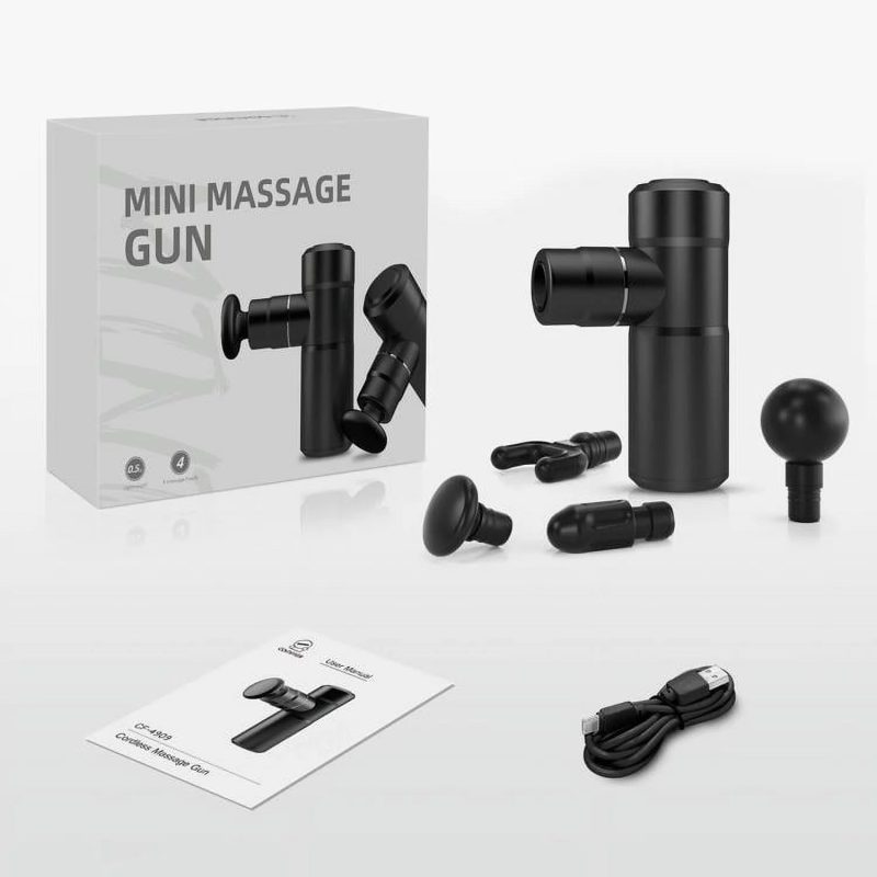 Comfier Mini Massage Gun Deep Tissue Muscle Massager for Back Neck Body Muscle Relief, USB Charging, Quiet&Portable, Gift - Image 5