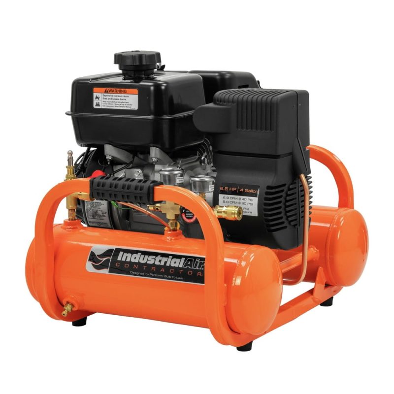 Industrial Air CTA6590412 6.5 HP 4 Gallon Oil-Free Portable Air Compressor - Image 4