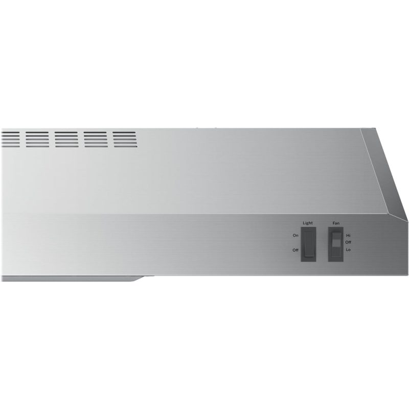 GE - 30" Convertible Range Hood - Stainless steel