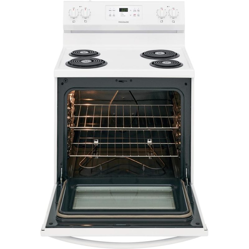 Frigidaire 30-inch Freestanding Electric Range with Ready-Select® Controls FFEF3016VW - Image 4