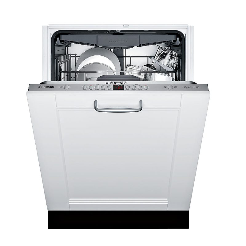 Bosch - 300 Series 24" Custom Panel Dishwasher with Stainless Steel Tub - Custom Panel Ready - Image 9