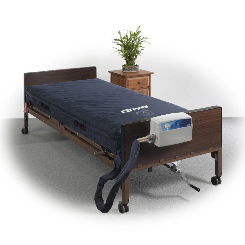 Drive Medical Med-Aire Assure 5" Air with 3" Foam Base Alternating Pressure and Low Air Loss Mattress System - Image 4