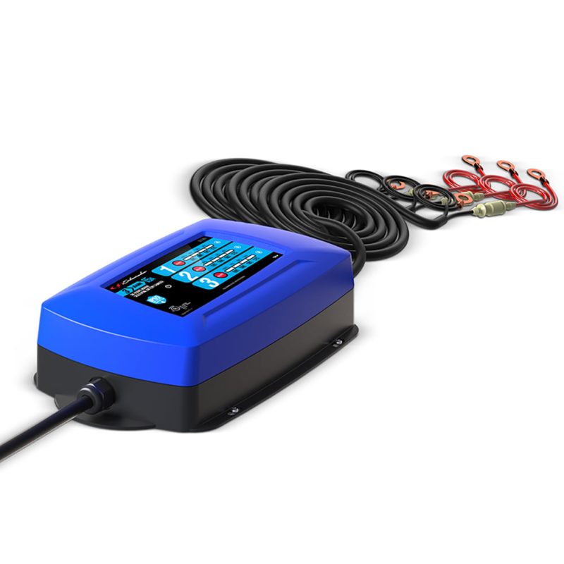 Schumacher Fully Automatic Direct-Mount 3-Battery Marine Charger and Maintainer- 15 Amp, 12V - Image 2