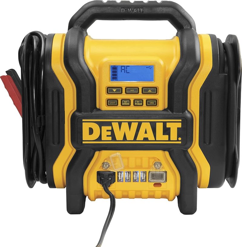 DEWALT DXAEPS14 1600 Automotive Jump Starter/Power Station with AC Power Inverter, Digital Compressor - Image 2