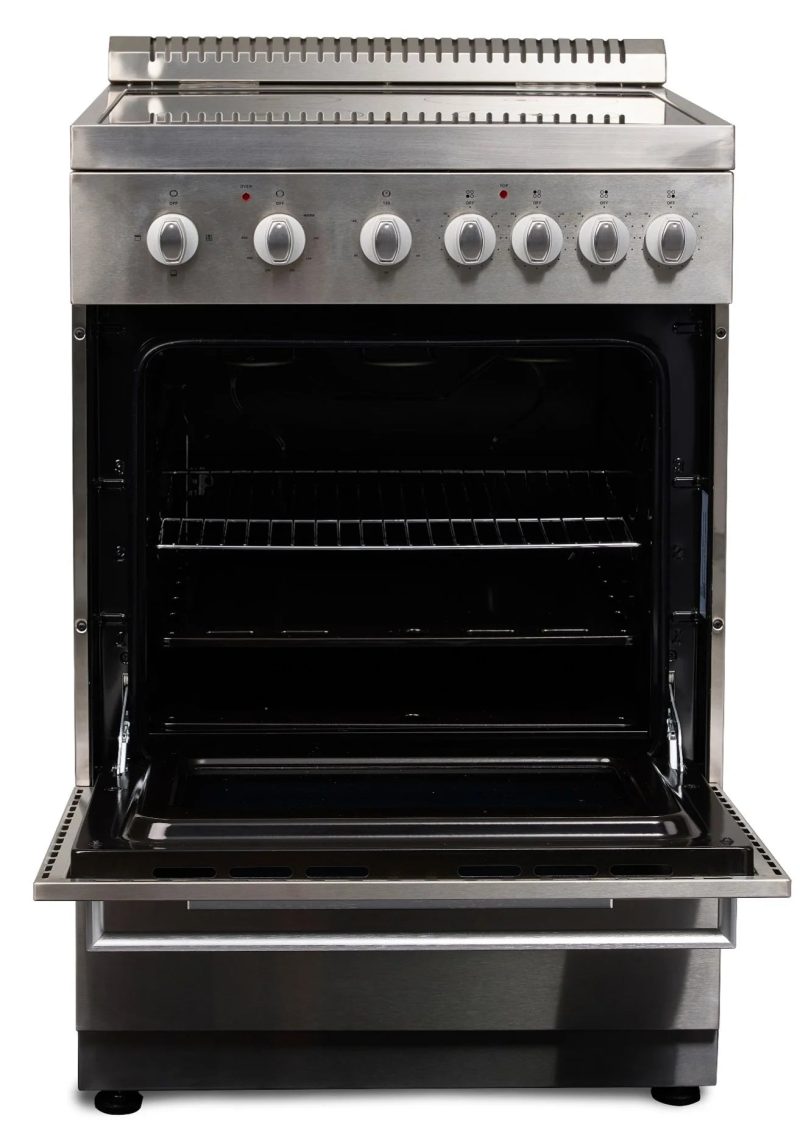 Premium Levella 24" Freestanding Electric Range with 4 Burners and 2.6 Cu. Ft. Oven Capacity - Image 5