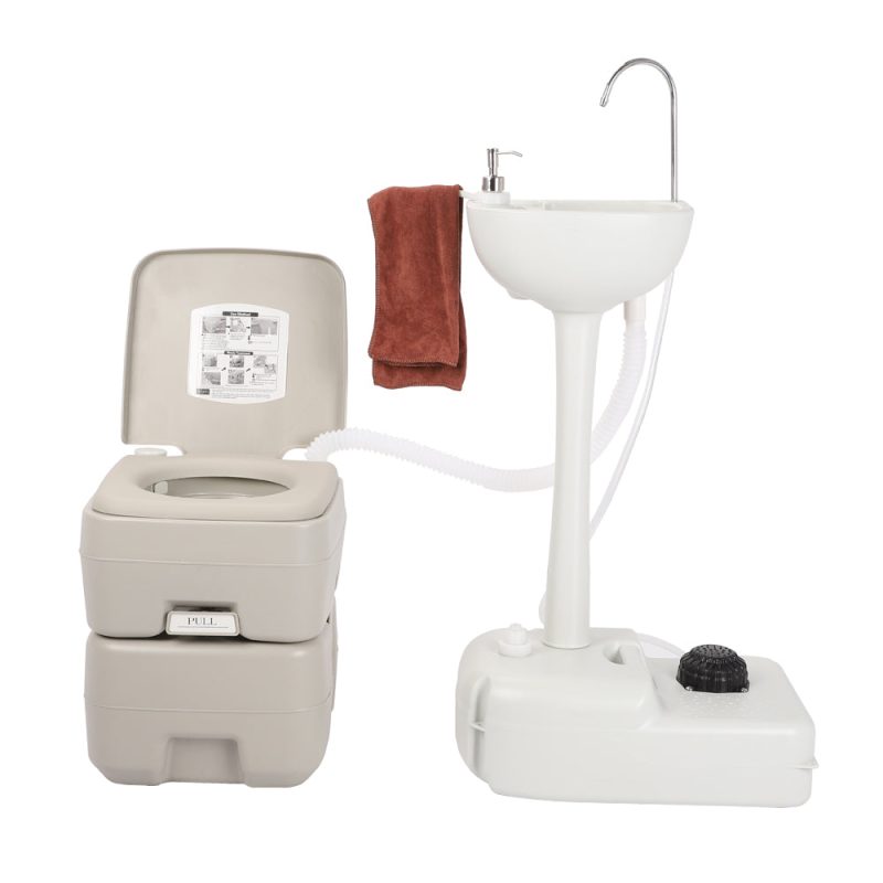 CHH-7701 1020T Portable Removable Outdoor Hand Sink Bathroom Basin Washbasin Portable Toilet - Image 3