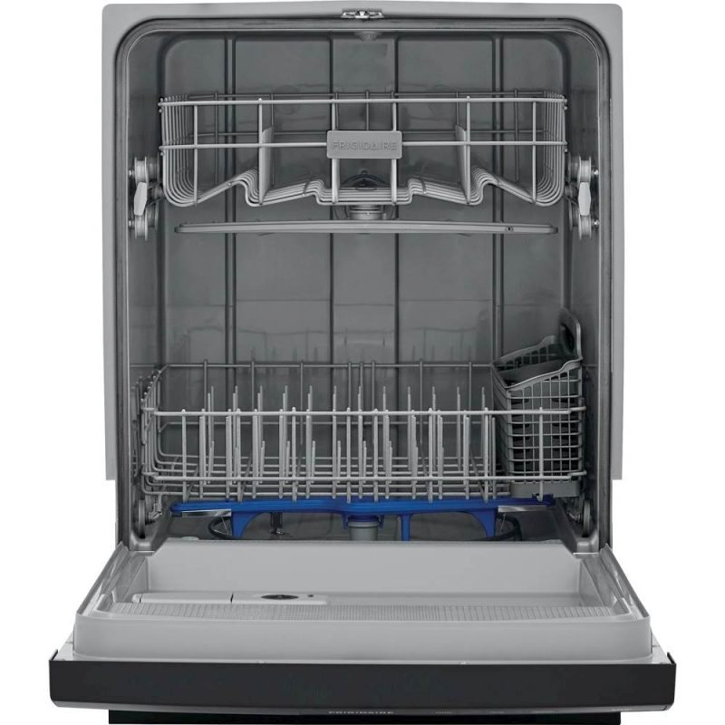 Frigidaire - 24" Front Control Tall Tub Built-In Dishwasher - Black - Image 9