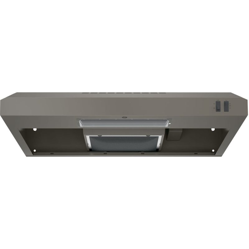 GE - 30" Convertible Range Hood - Slate - Image 4