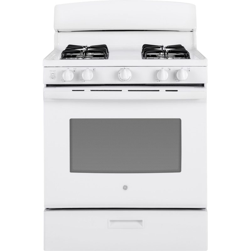 GE 30-inch Freestanding Gas Range JGBS30DEKWW