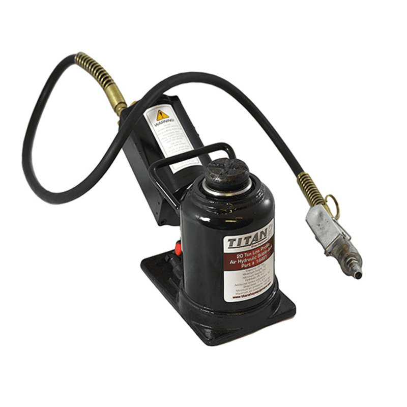 Titan 20 Ton Air/Hydraulic Bottle Jack