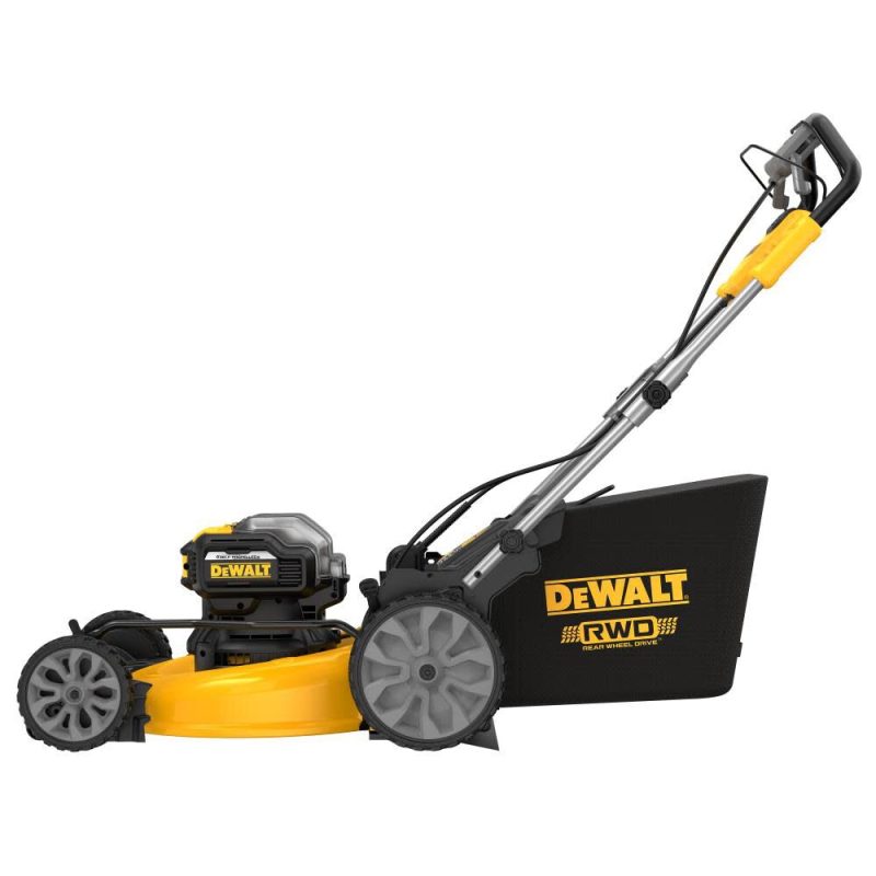 DW 2X20V MAX XR Lawn Mower Brushless Cordless 21 1/2" Rear Wheel Drive Self Propelled Kit DCMWSP255U2 from DW - Image 2