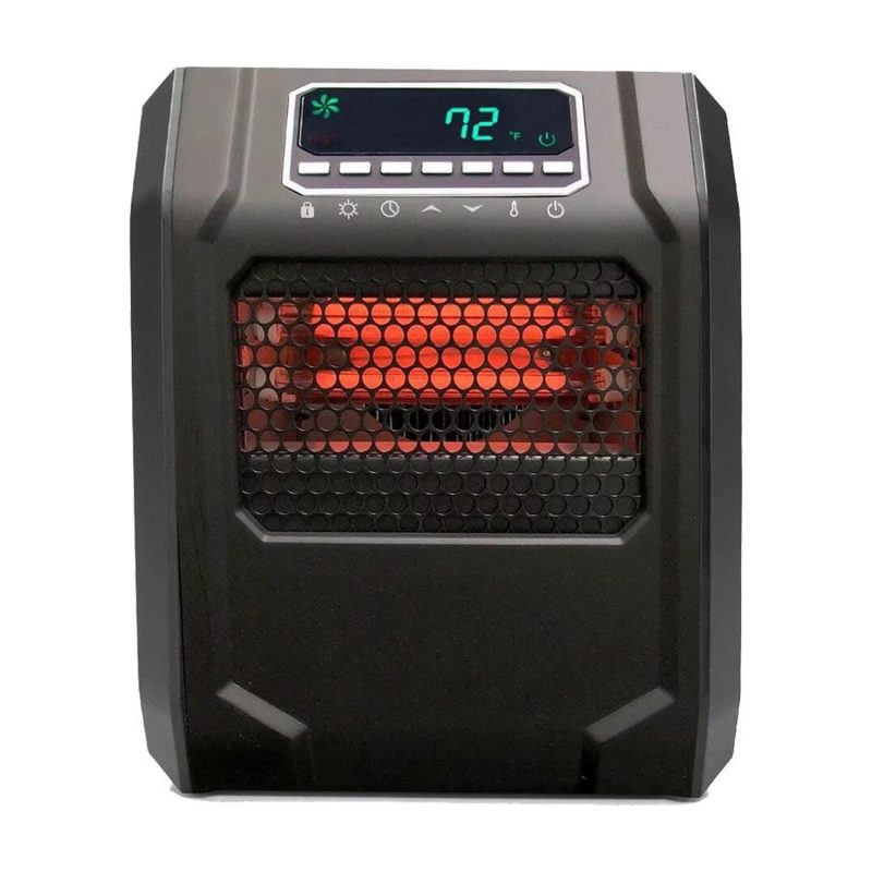 Lifesmart 4 Element 1500W Portable Electric Infrared Quartz Space Heater - Image 8