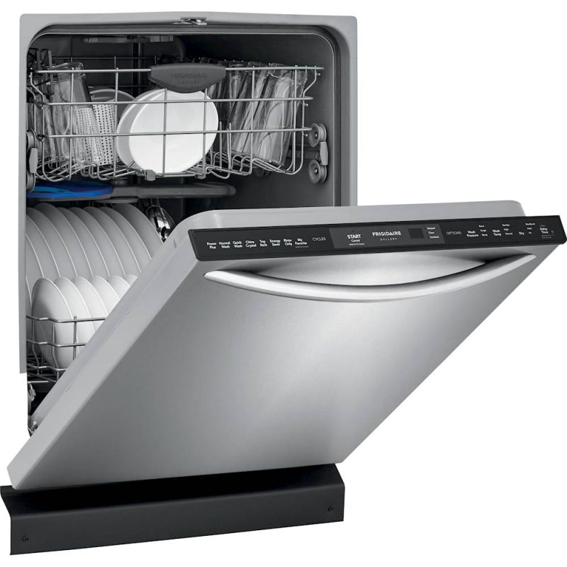 Frigidaire - Gallery 24" Compact Top Control Built-In Dishwasher with 49 dBa - Stainless steel - Image 8