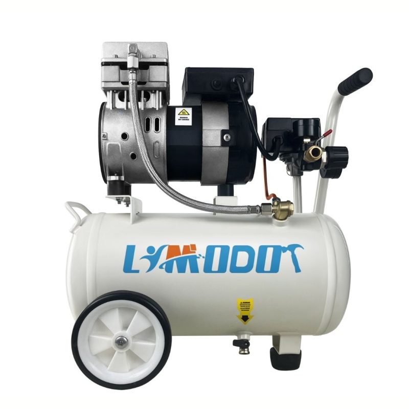 Limodot Quiet Air Compressor Portable, 70 dB, Silent and Electric for Car and Bike Tires, Nail Gun, and Pneumatic Tools, Garage, Shop, or Mechanic Accessories, 115V