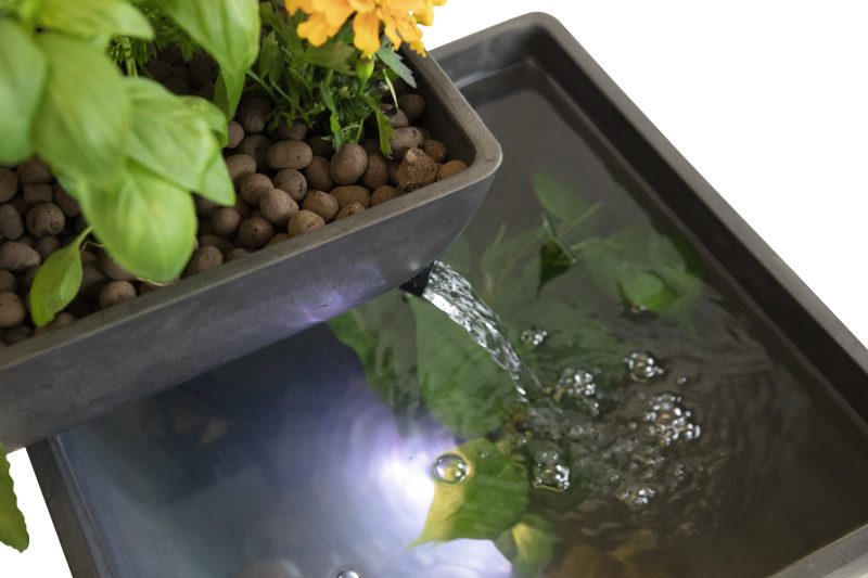 AquaSprouts Fountain: Hydroponic, Aquaponic, Water Garden (8 Gallons) - Image 4