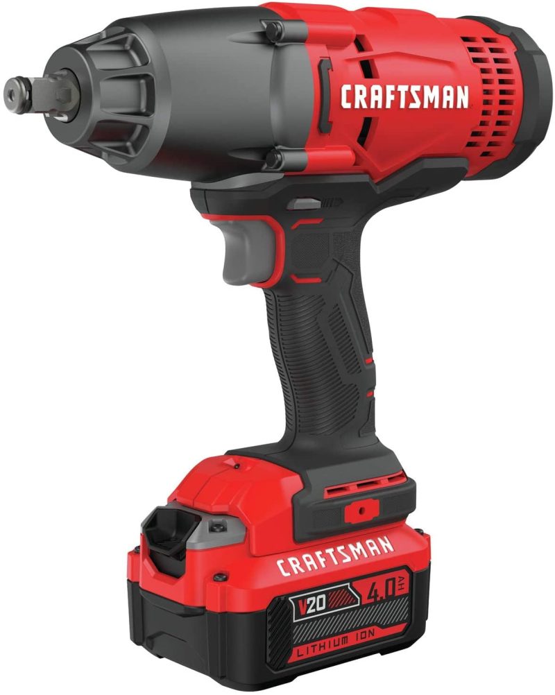 CRAFTSMAN V20 Impact Wrench Cordless Kit (CMCF900M1)