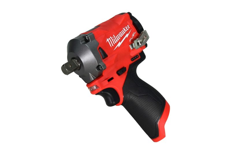 Milwaukee 2555P-20 12V Cordless Brushless 1/2" Stubby Impact Wrench with P"Detent - Image 3