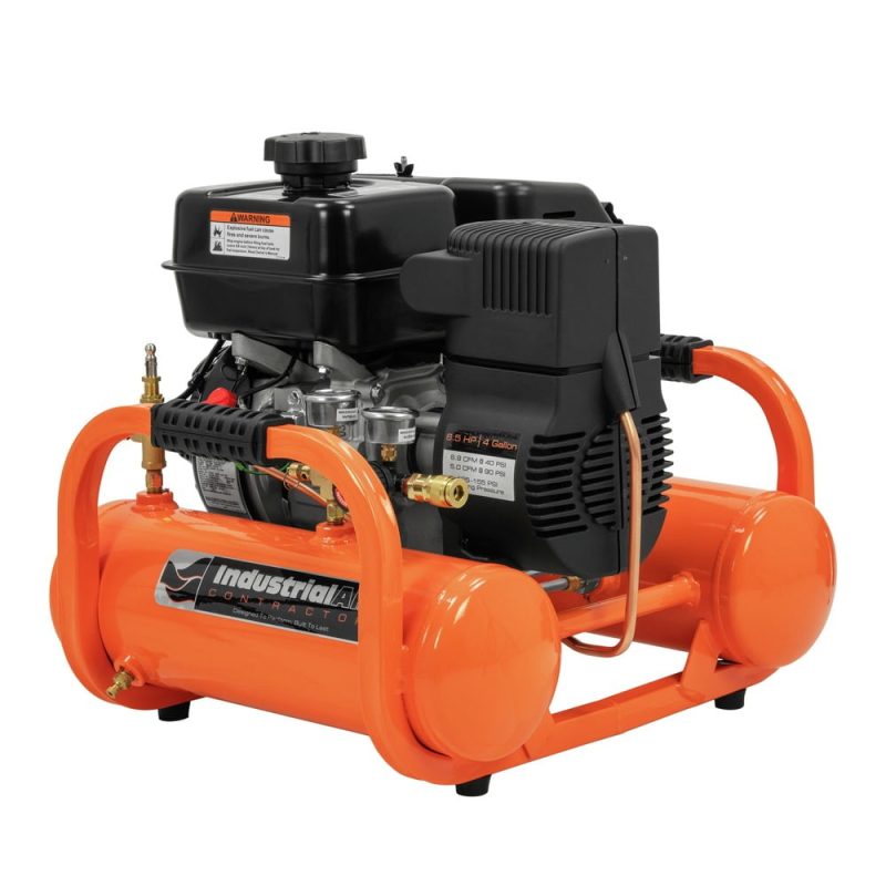 Industrial Air CTA6590412 6.5 HP 4 Gallon Oil-Free Portable Air Compressor - Image 3