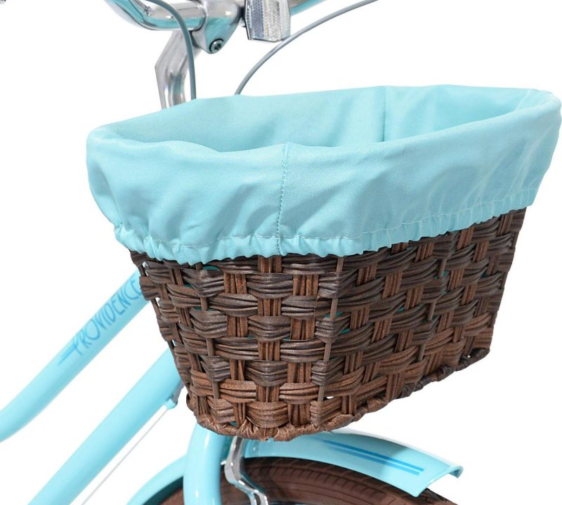 Kent Bicycles 700C Providence Ladies Cruiser Bike， Light Blue and Brown - Image 5