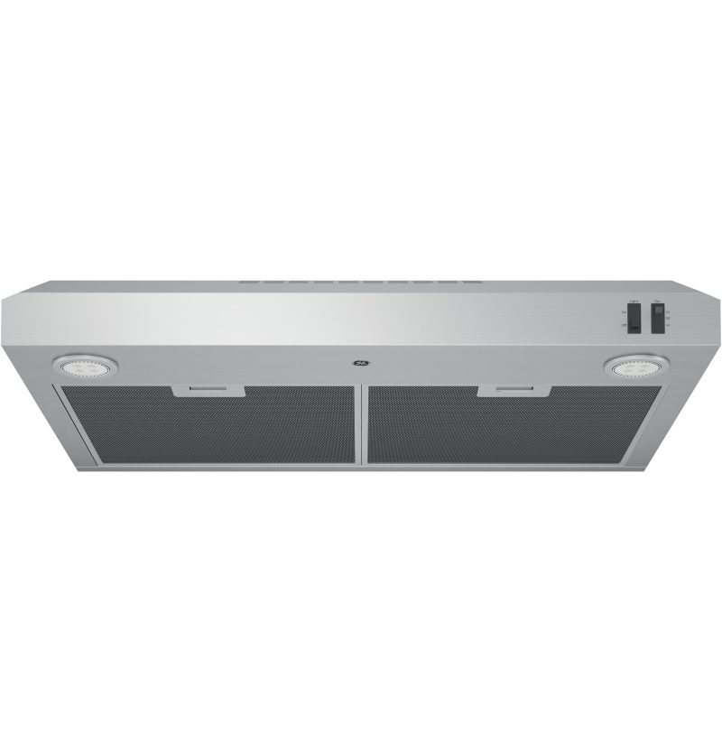 GE - 30" Convertible Range Hood - Stainless steel - Image 2