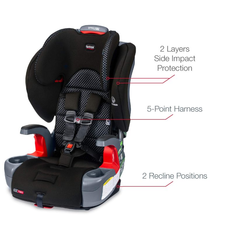 Britax Grow ClickTight Harness 2 Booster Seat - Image 5