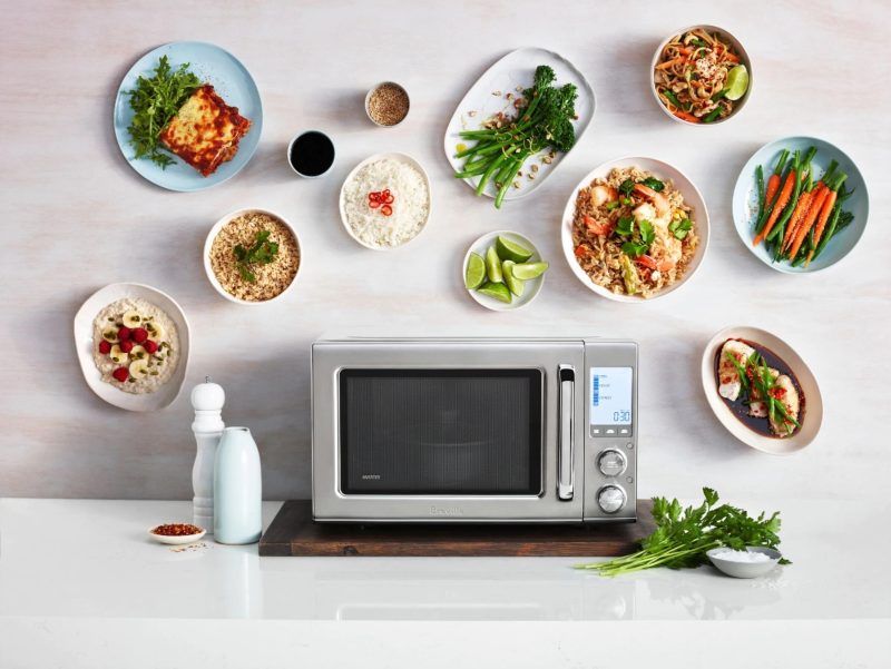 Breville - the Smooth Wave™ 1.2 Cu. Ft. Microwave - Stainless steel - Image 3