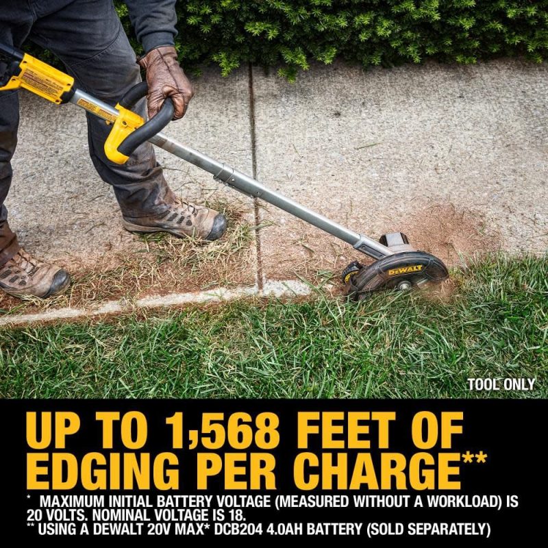 20V MAX* Brushless Cordless Edger Bare Tool DCED400B from - Image 16