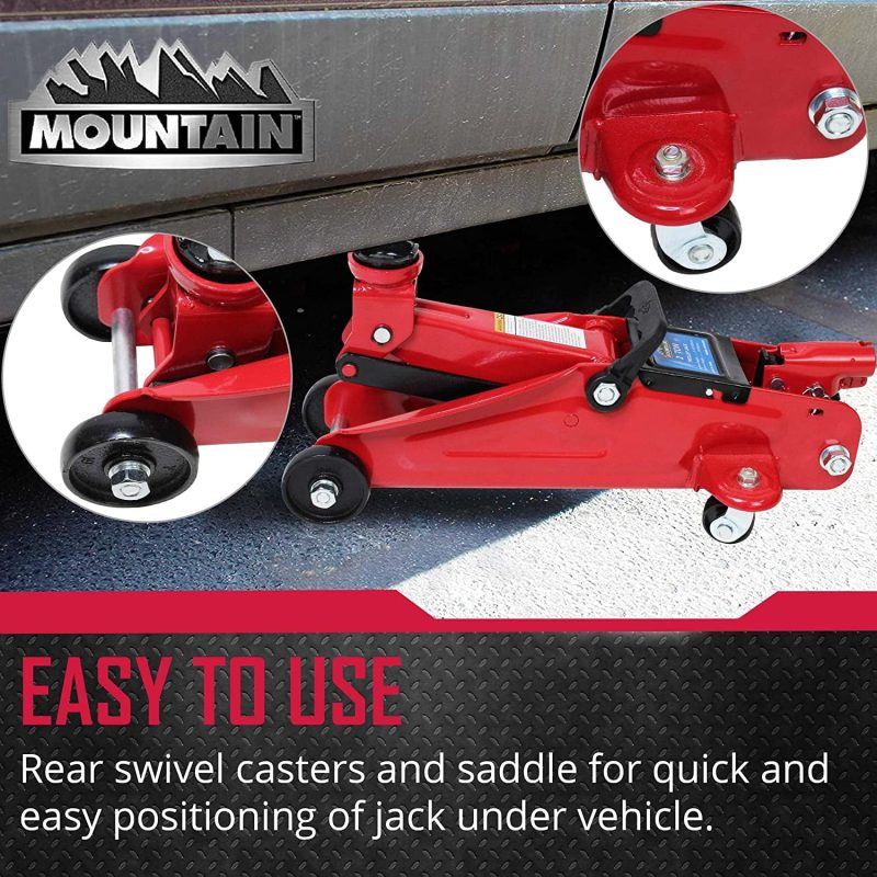 Mountain MTN22007 2 Ton Trolley Jack - Image 7