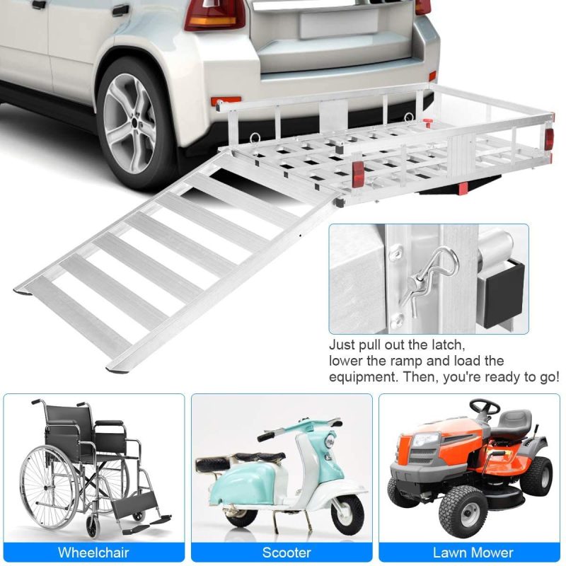 Goplus Aluminum Wheelchair Mobility Capacity - Image 2