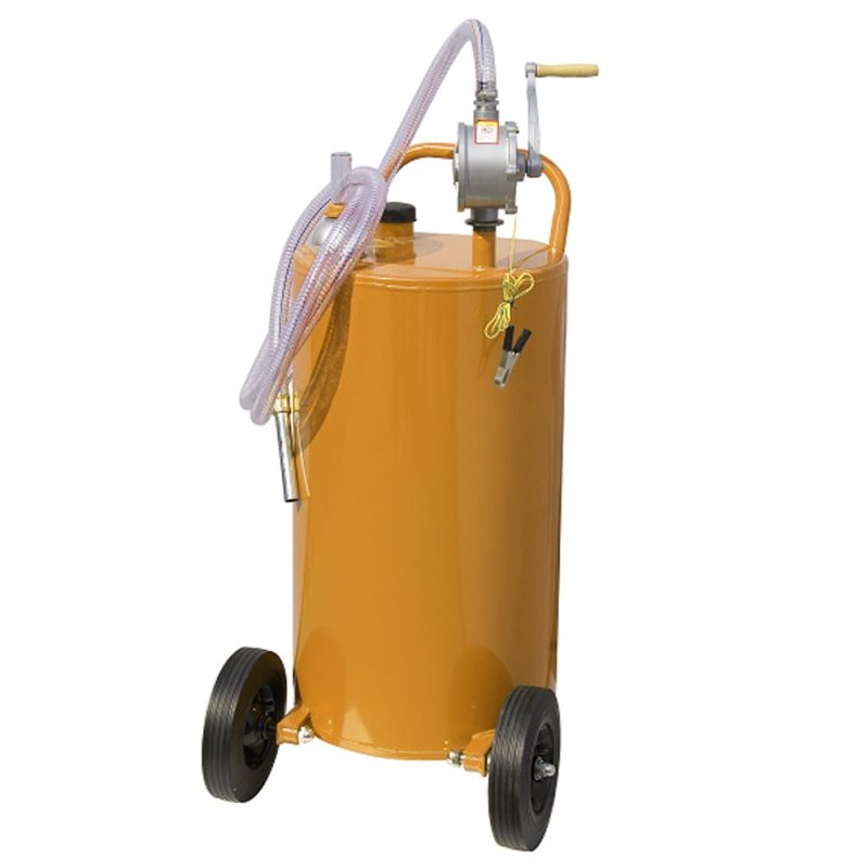 GoDecor 35 Gallon Portable Gas Caddy, Fuel Transfer Gasoline Tank Fuel Storage Tank, for Automobiles ATV Car Mowers Tractors - Image 2