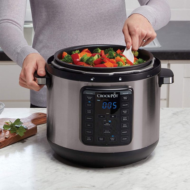 Crock-Pot 8qt 13 Program Crock Pressure Cooker w/ Lid, (Open Box) - Image 6