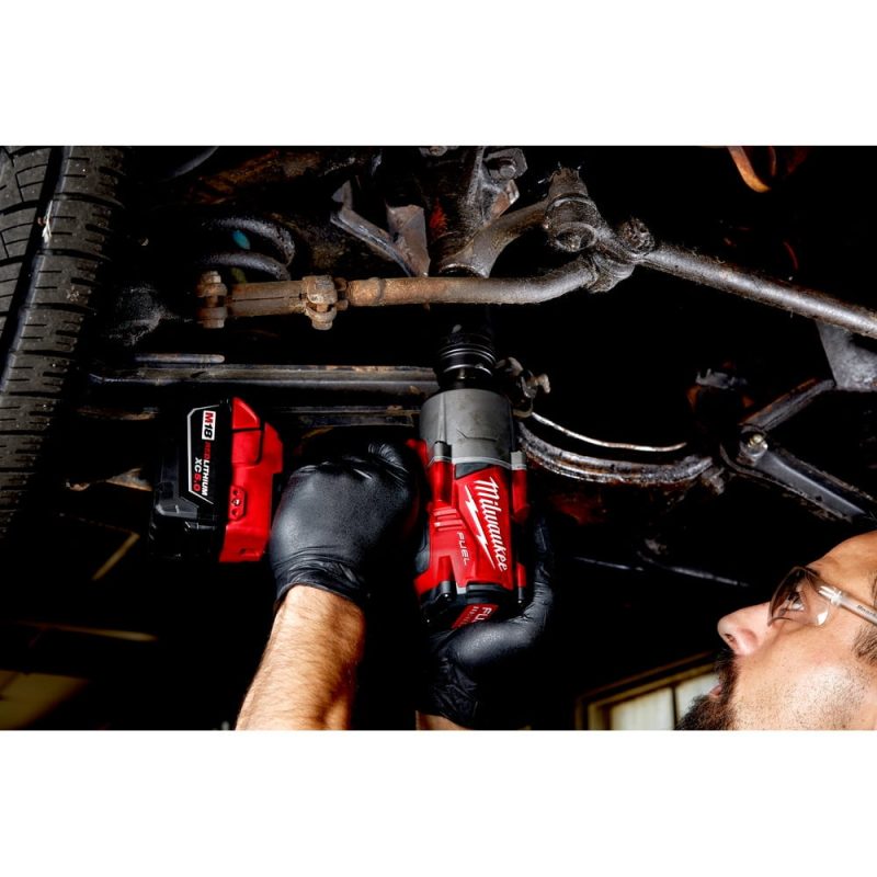 Milwaukee M18 FUEL 18-Volt Lithium-Ion Brushless Cordless 1/2 in. Impact Wrench with Friction Ring (Tool-Only) - Image 13