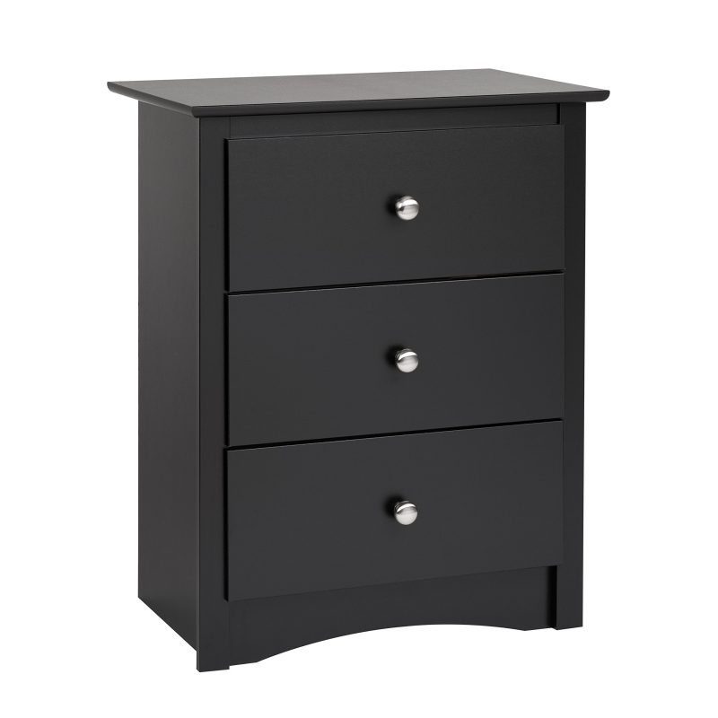 Prepac BDC 2403 Sonoma Nightstand 3 Drawer