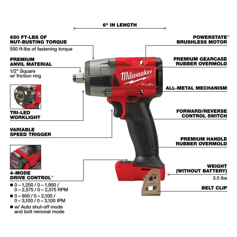 MW M18 FUEL 7 Tool Combo Kit 3697-27 from MW - Image 5