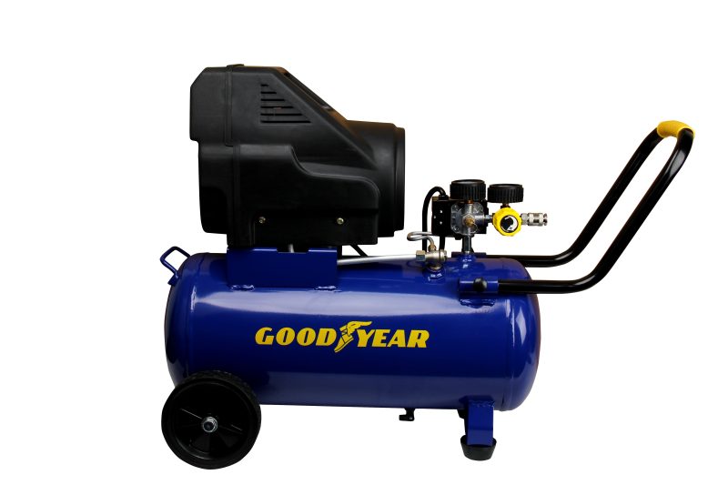 GOODYEAR 8 Gallon Portable Horizontal Oil Free. 150 Max Psi. Induction Motor Air Compressor - Image 3