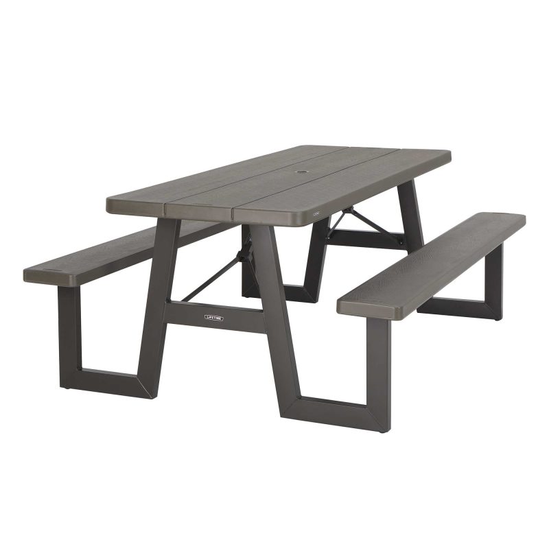 Lifetime 6-Foot W-Frame Folding Picnic Table, 60233 - Image 22